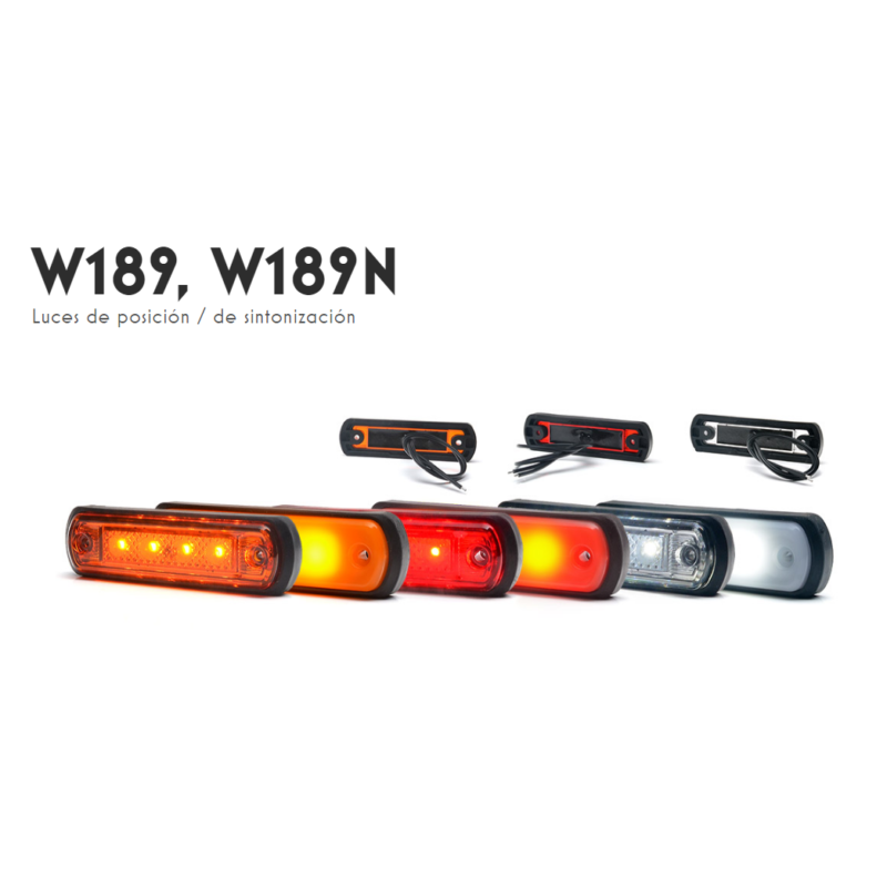 FARO LATERAL PARA CARRETA W189N